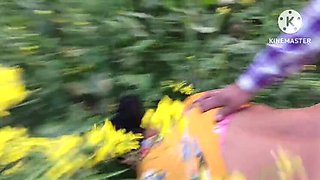Brother-in-Law Fucks New Sister-in-Law Hard in Mustard Field - Outdoor Anal Sex with Indian Bhabhi