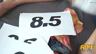 Faux hostel - eighteen yr aged teen wants to witness which older boy can fuck her hottest