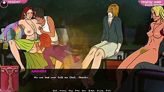 Lust Town - Gameplay - Roleplay - Beach Party Bukkake Facial