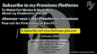 Mistress Julia's Confession: Ass Worship & Reward for Loyal Subs - Femdom BDSM Solo