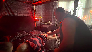 Lanisa Bear & Domina Satana Puts Tawseman Through His Paces!