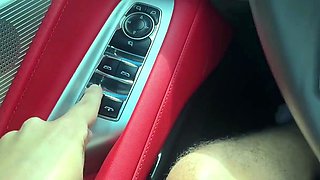 Charlotte Mae Gives Public Car BJ In Real Girlfriend