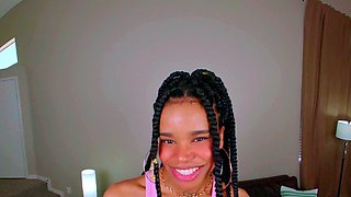 GROOBYVR Ebony Trans VR Hardcore Anal Blowjob