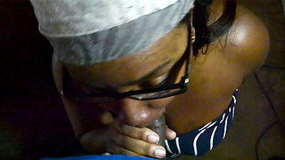 Slapped her multiple times with my cock