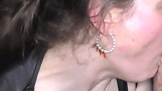 Debut Bukkake Facials for Aurora Frost