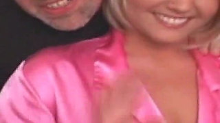 Chubby Blonde Facials Sperm Blast Bukkake Booty Bitch!