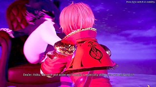 אנימציה כפות רגליים, reverse ryona femdom, anime stopy