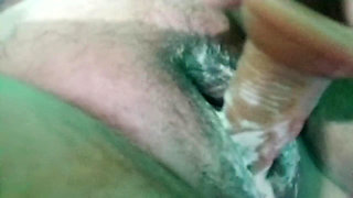 Sexy Filipina MILF Masturbates While It's Raining