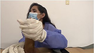 My Patient Got A Really Hard-on, I Couldnt Resist - Spanish Porn