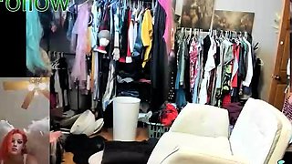 Cumshot amateur MILF suck and jerks dude in the bedroom