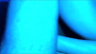 Busty Arab MILF takes off her robe and rides her husband's cock