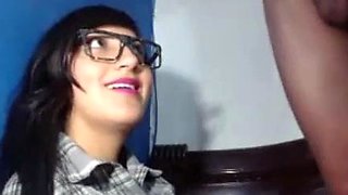 Amateur Russian Brunette on Webcam More webcamgirls