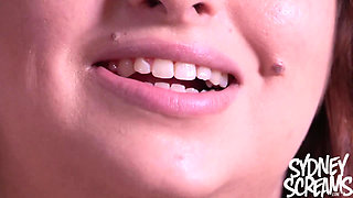 Sharp Teeth Tear Into Gummy Bears - HD Wmv