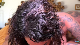 Cheating Girlfriend Sloppy Blowjob and Titfuck