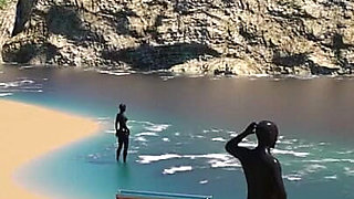 Milfy City [v0.6e] Part 97 with Linda on the Beach by Loveskysan69