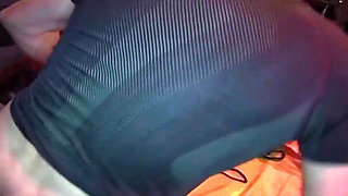 Collared Redhead MILF Takes Multiple Cocks and Loads