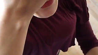 We Went Into a House and I Asked Him to Suck Me and He Swallowed My Milk