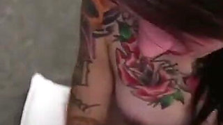 Tattooed Teen Haven Rose Tugs for Rent