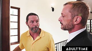 Jack Vegas & Mike Mancini & more Shared Between Two Hungry Cocks