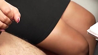 My Classmate Got Really Horny in the Classroom - We Got Caught, but She Kept Going