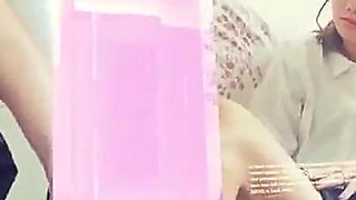 Female Co-worker Gives Man Blowjob in Office