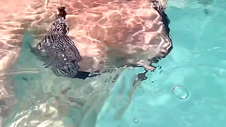 Artemisia Love Flashing Her Juicy Big Tits at the Pool