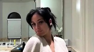 Camilla Araujo Teases And Masturbates In The Shower
