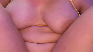 Hot and Curvy Aleksa Mink Jiggles Her Assets Before Fucking