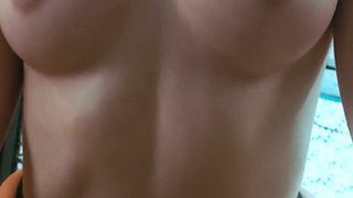 Cruel Futa GF Unlocks Pindick BF From Chastity Cage