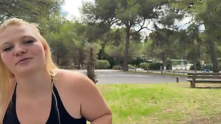 Young Plump Blonde Fucked By Two Guys 720