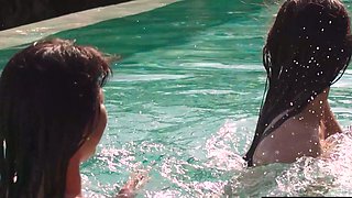 Thai teen nstripping her cute asian GF