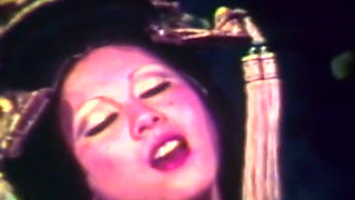 Vintage Geisha Fantasy Classic with Retro Asian Goddess