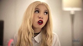 Petite Blonde Kenzie Reeves Gets Creampie & Facial - Taboo Reality Fuck