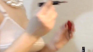 Nylon and Panty Teasing Part 1 in Full HD.