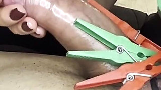 CBT Milking. Amateur Femdom Multiple Orgasms