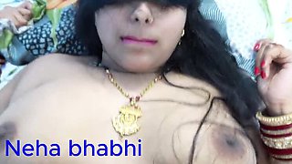Desi Girlfriend Neha Bhabhi Fucked Hard by Boyfriend After 5 Years - Hindi Blowjob & Doggystyle Sex