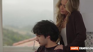 Wild and cock-hungry Athena Anderson gets to have stepson's cock