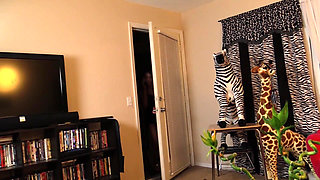 Caught Wet Handed, Stepsister Lends a Hand