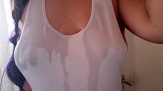 Wet T-Shirt: What Would You Do to My Big Boobs?