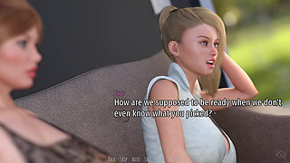 Shadows of Seduction V0.5 - P3 Lia and MILF Jessica's Scorching Breast Massage by the Pool