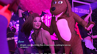 Growing Things up 12 - Lucas and Anna Attend Costume Party as Anna Falls for Him