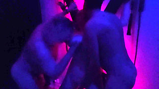 Hardcore BDSM Gangbang. Men Fuck Woman Tied to Chains and Bed.gangbang.