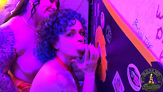 Bailey Boston & Kennedy Starling Share Bwc at Gloryhole
