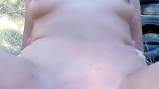 Horny teen Klara fucked by stepfather on safari tour