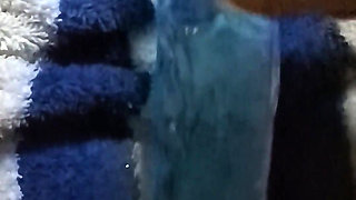 New Dildo Anal Fuck MILF GILF Solo Homemade Squirt