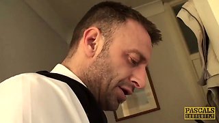 Pascalssubsluts - bondage stunner Jaiden West analled and cumshot