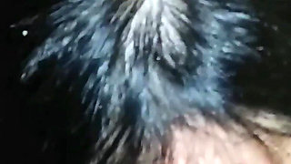 Slut Smoking and Sucking My Fat Cock