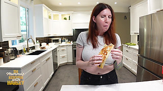 In Step-momma's Kitchen with Harley