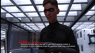 Android girl naked beautiful body with huge boobs villain Legacy 9