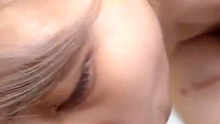 Uncensored Cute Face Hostess with Natural G Cup Bust Plays Older Men Gets Taught with Creampie Punishment